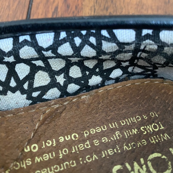 TOMS black glitter canvas - Picture 12 of 16